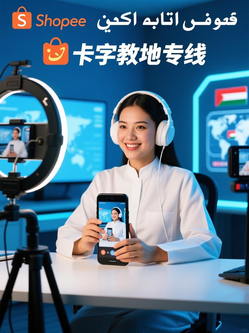 Shopee在中东地区的直播专线宣传策略