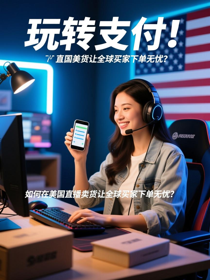 玩转支付！如何在美国直播卖货让全球买家下单无忧？