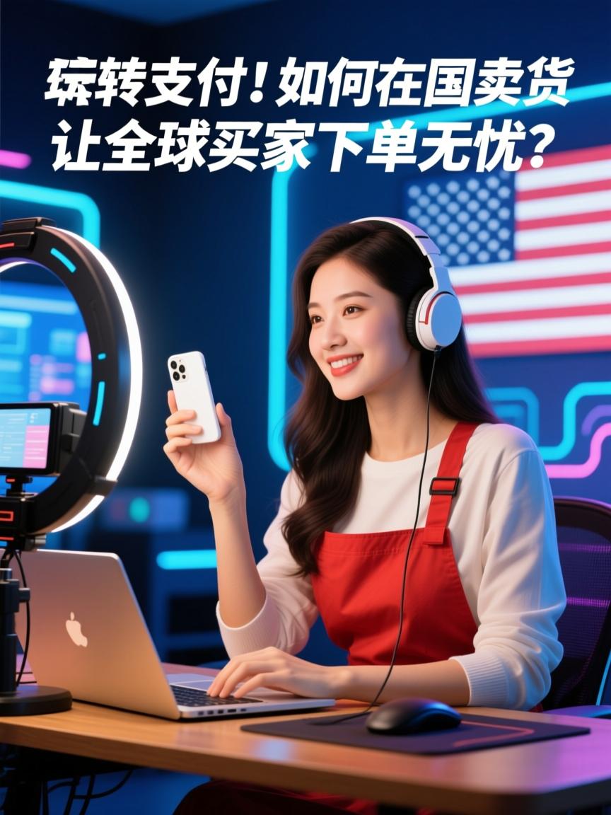 玩转支付!如何在美国直播卖货让全球买家下单无忧?