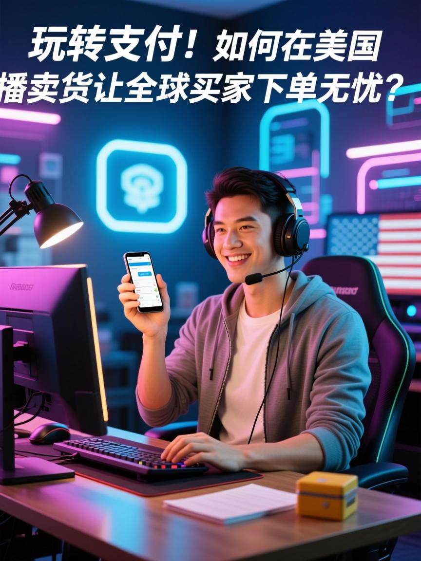 玩转支付!如何在美国直播卖货让全球买家下单无忧?
