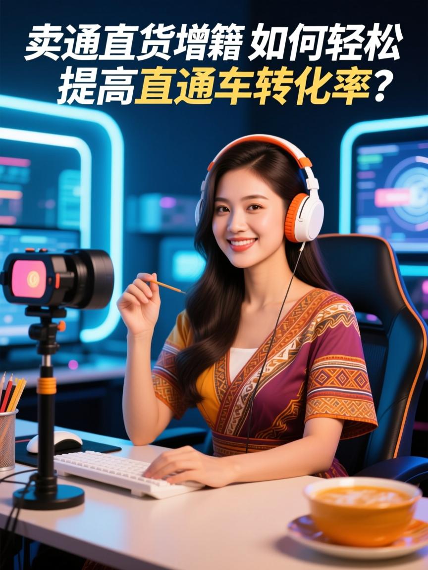 东南亚速卖通直播带货增长秘籍，如何轻松提高直通车转化率？