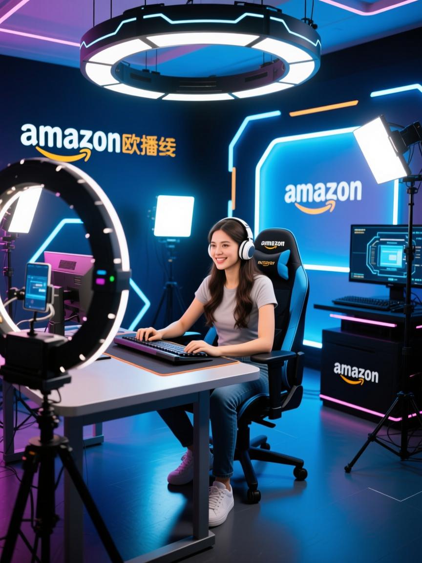 亚马逊欧美直播专线,如何构建直播间场景,提升观众体验与购买力