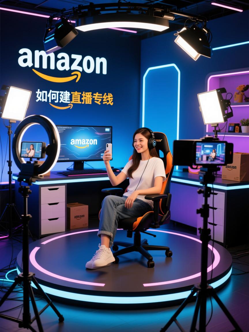 亚马逊欧美直播专线，如何构建直播间场景，提升观众体验与购买力