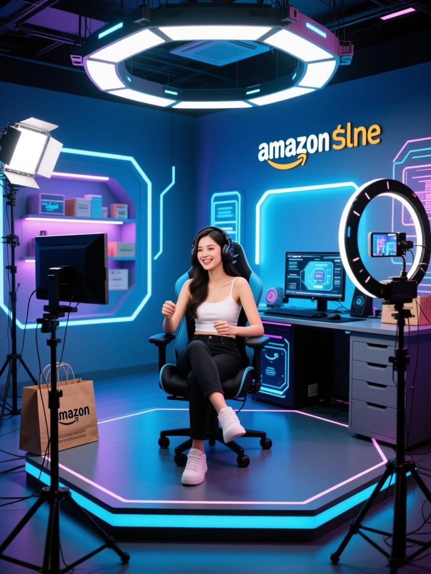 亚马逊欧美直播专线,如何构建直播间场景,提升观众体验与购买力