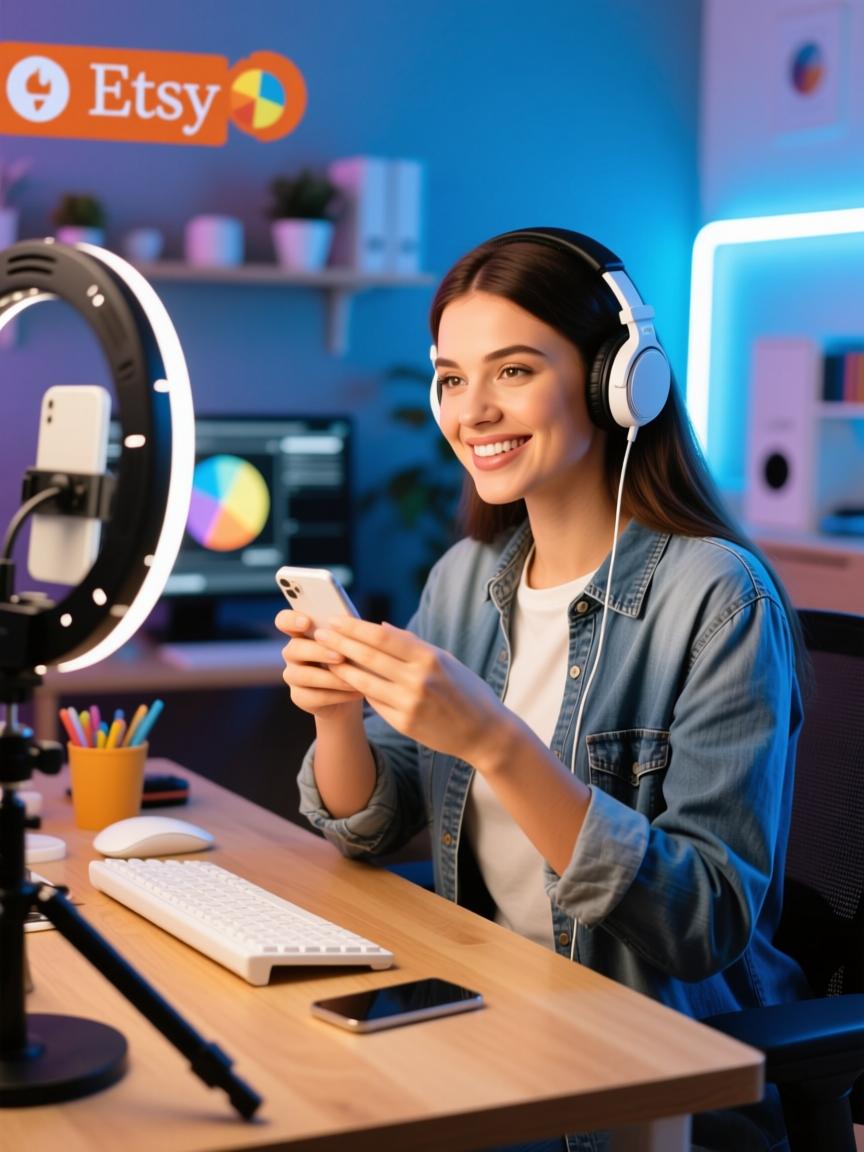 Etsy欧美跨境电商直播专线用户画像分析