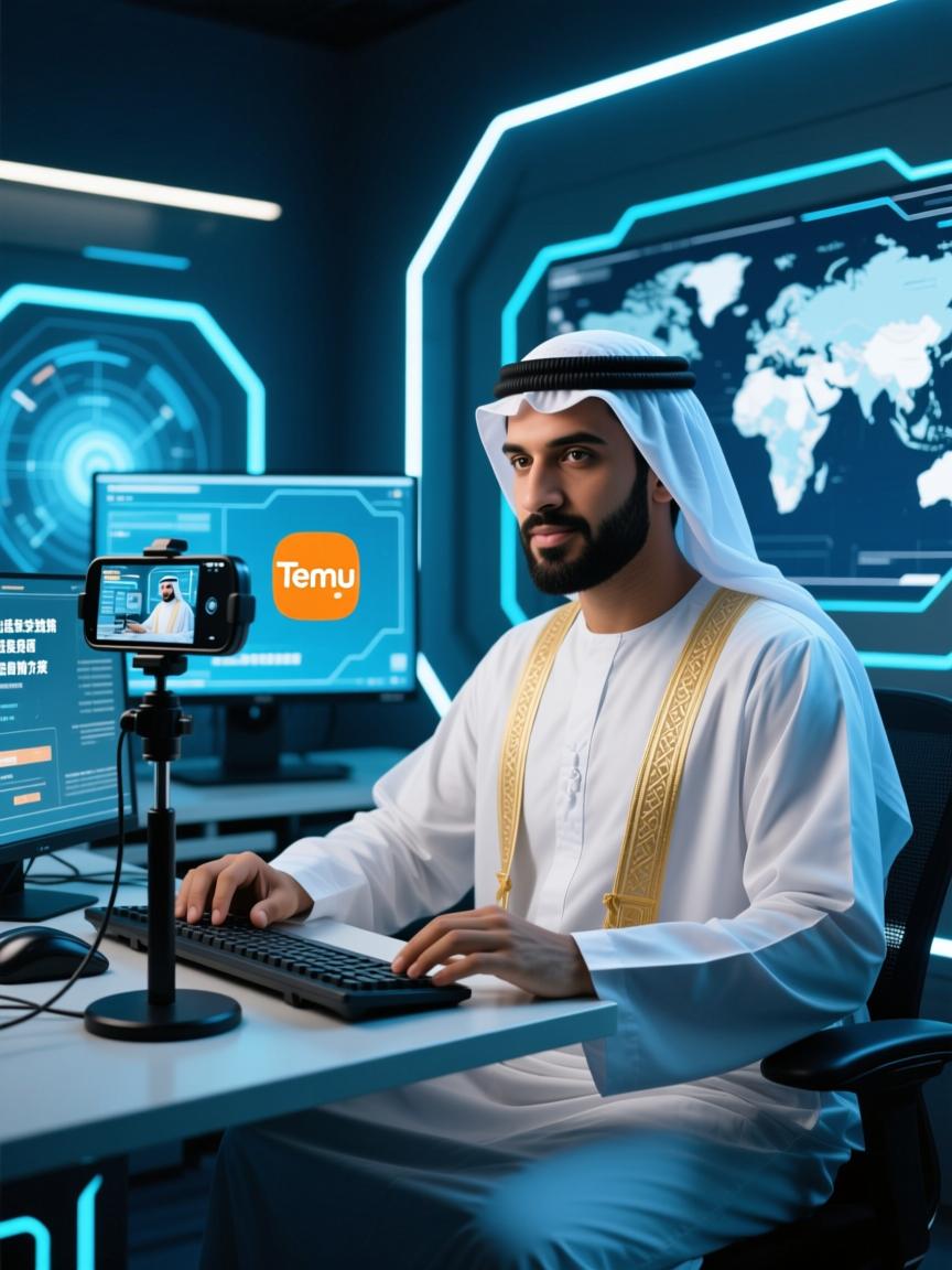 中东地区 Temu 直播专线跨境全网营销方案