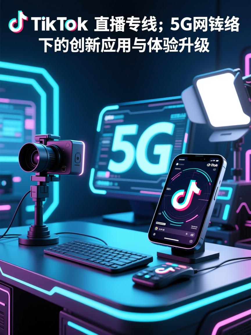 TikTok 直播专线,5G网络下的创新应用与体验升级