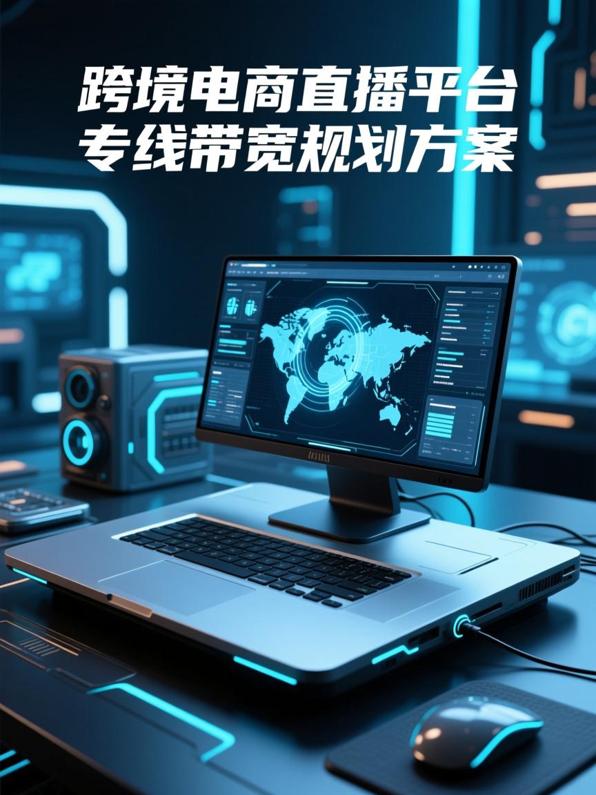 跨境电商直播平台专线带宽规划方案