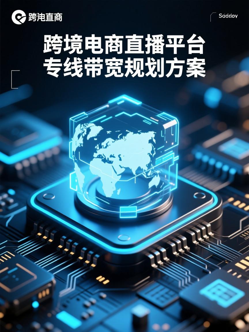跨境电商直播平台专线带宽规划方案