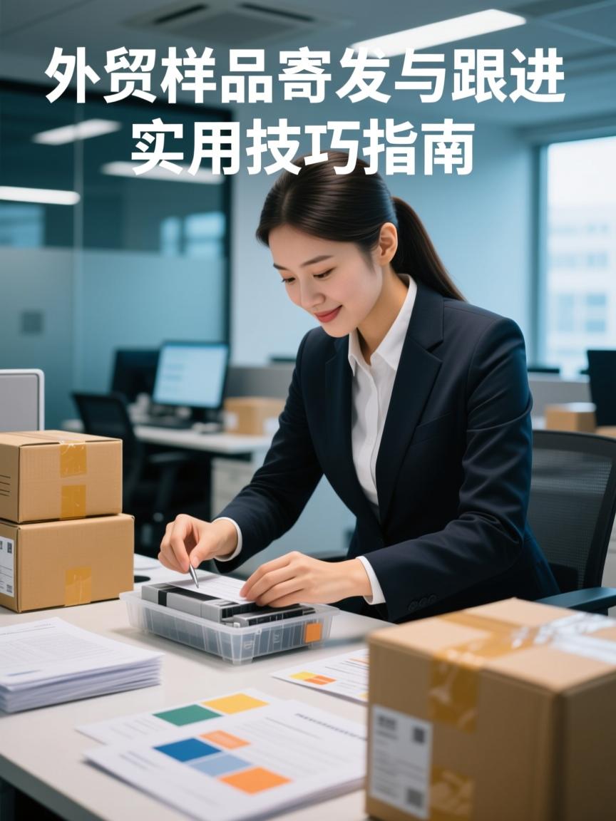 首先，用户可能正在准备一份指南或培训材料，关于如何有效管理样品寄送流程。他们需要一个吸引人的标题，既能概括主要内容，又能让读者一目了然。，其次，可能的深层需求是希望这个标题能够传达出实用和效率的感觉。外贸工作中，样品的寄发和跟进是非常关键的环节，处理不好可能会影响业务进展。，那么，合适的标题应该既简洁又涵盖所有要点。外贸样品寄发与跟进实用技巧指南 这个标题不仅点明了主题，还突出了实用性和指导性，非常适合作为参考或培训资料使用。，外贸样品寄发与跟进实用技巧指南