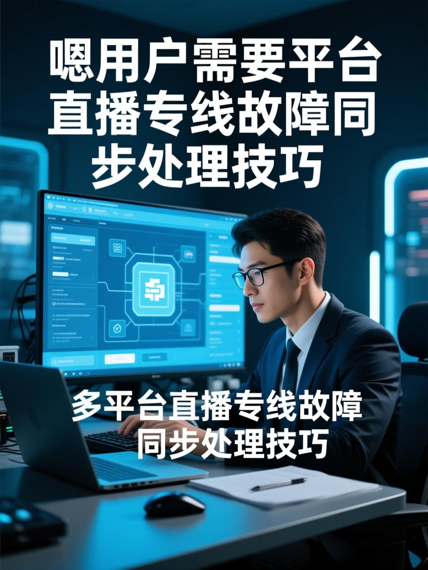 嗯,用户需要一个关于多平台直播专线故障同步处理技巧的标题。我需要确保标题既准确又简洁。,首先,考虑直播专线故障是核心内容。然后,多平台同步处理技巧描述了方法。可以合并为多平台直播专线故障同步处理技巧。,这样既能突出处理故障的技巧,又能涵盖多平台的特点。,多平台直播专线故障同步处理技巧