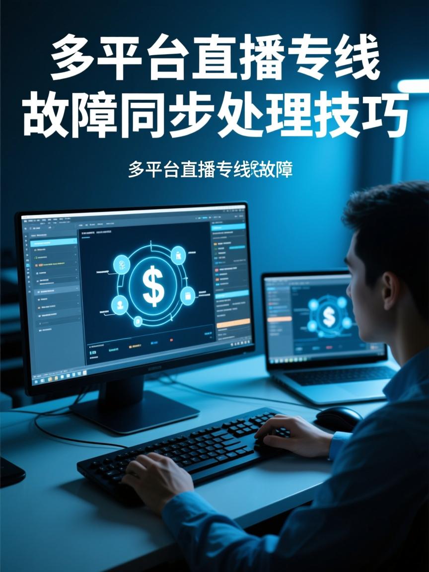 嗯,用户需要一个关于多平台直播专线故障同步处理技巧的标题。我需要确保标题既准确又简洁。,首先,考虑直播专线故障是核心内容。然后,多平台同步处理技巧描述了方法。可以合并为多平台直播专线故障同步处理技巧。,这样既能突出处理故障的技巧,又能涵盖多平台的特点。,多平台直播专线故障同步处理技巧