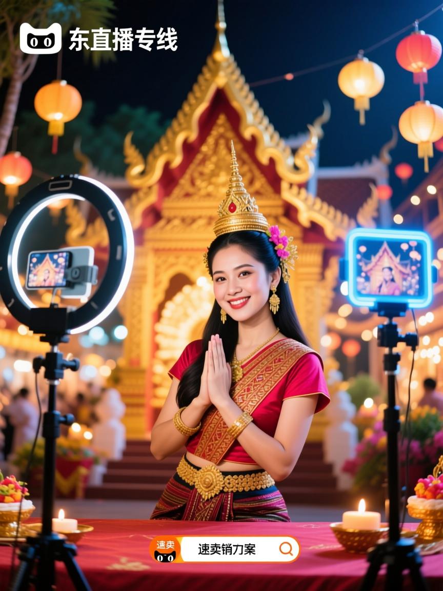 东南亚直播专线，结合当地节日的速卖通直播促销方案