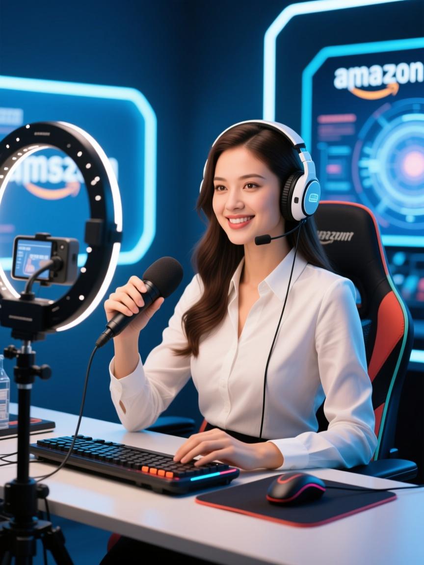 助力欧美亚马逊直播专线，主播招募与培养计划