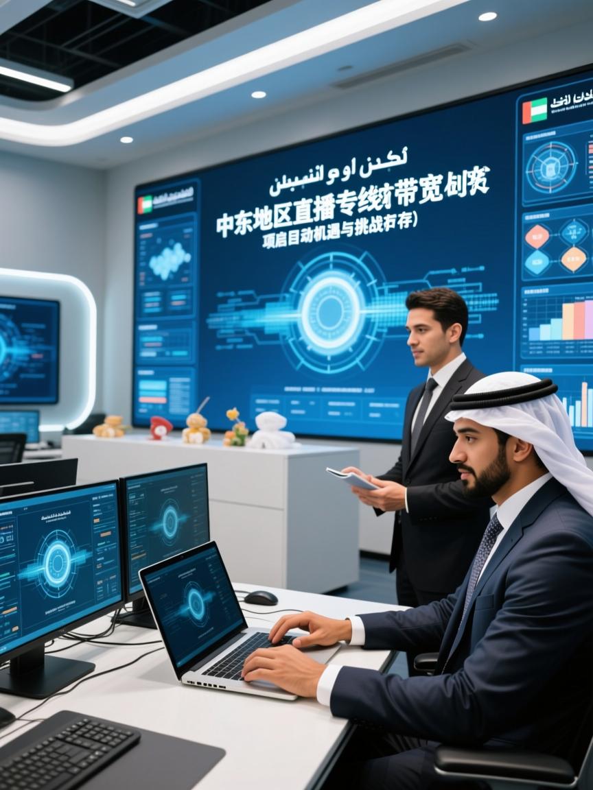 中东地区直播专线带宽扩容项目启动,机遇与挑战并存