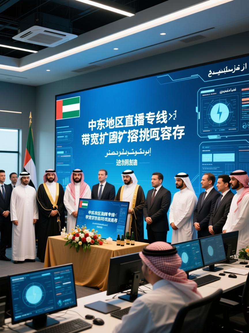 中东地区直播专线带宽扩容项目启动,机遇与挑战并存