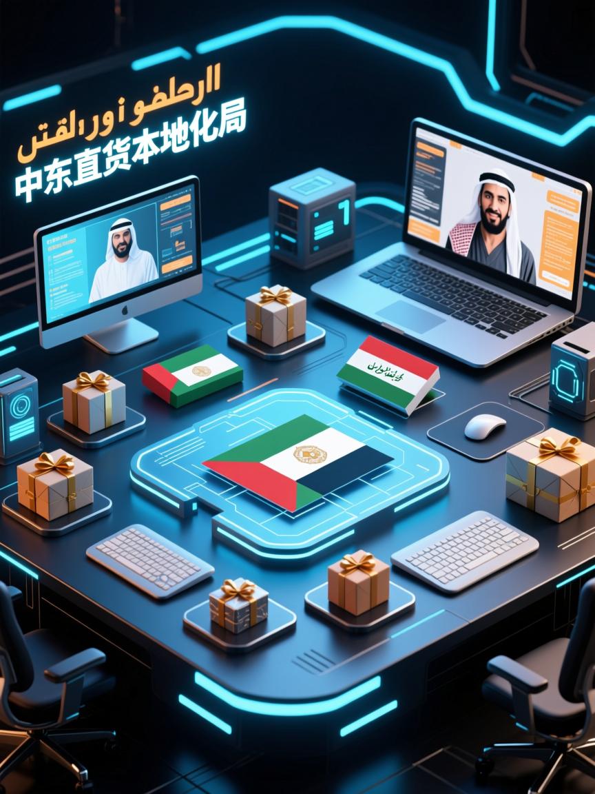 中东直播带货专线的商品本地化布局