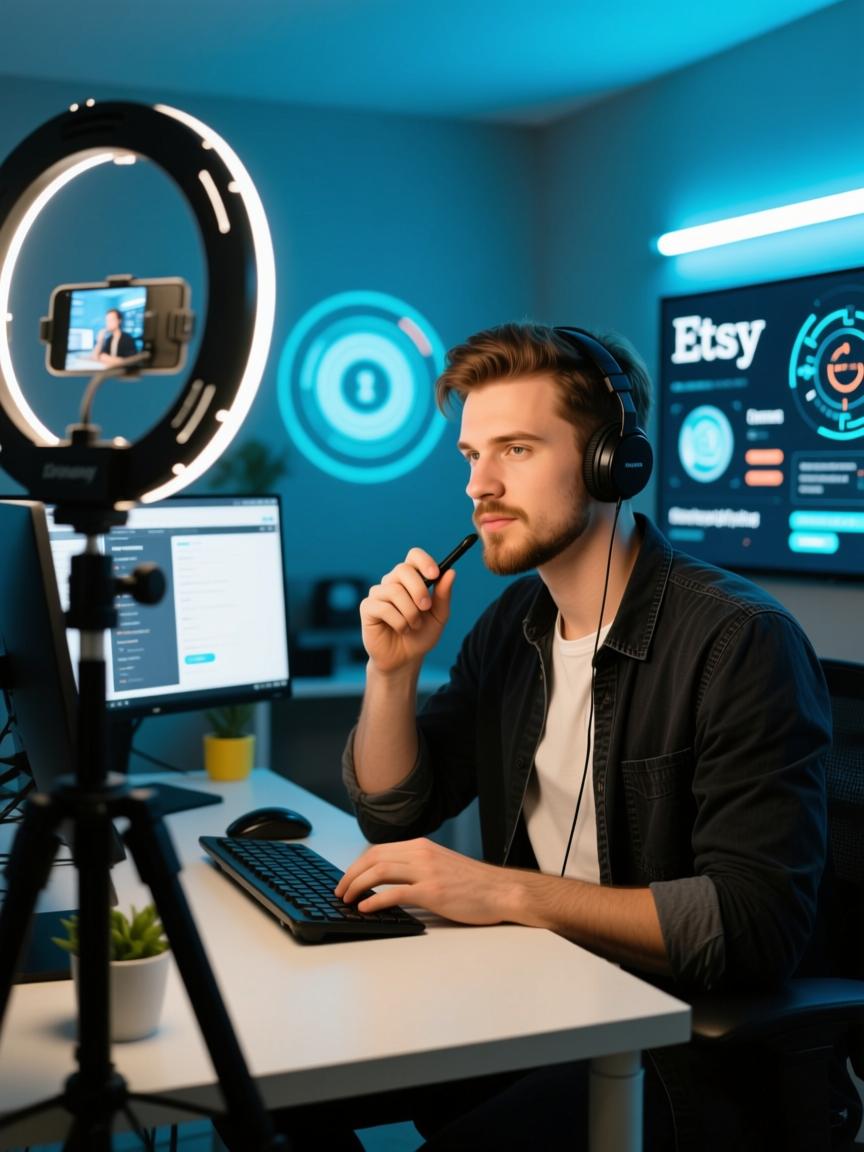 欧美跨境电商平台Etsy多账号运营技巧及直播专线实战解析