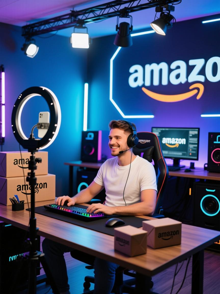 欧美亚马逊直播专线场景搭建与氛围营造指南