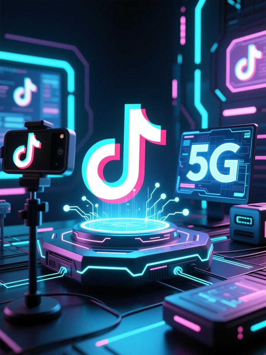 TikTok直播专线与5G网络的融合应用
