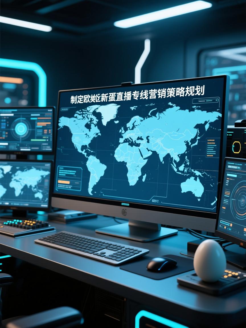 制定欧美地区新蛋直播专线的营销策略规划