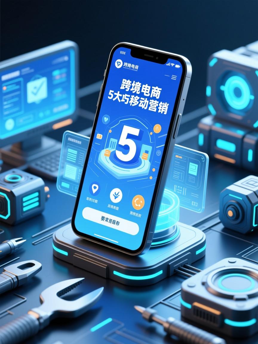 跨境电商移动营销,5大技巧与必备工具推荐!