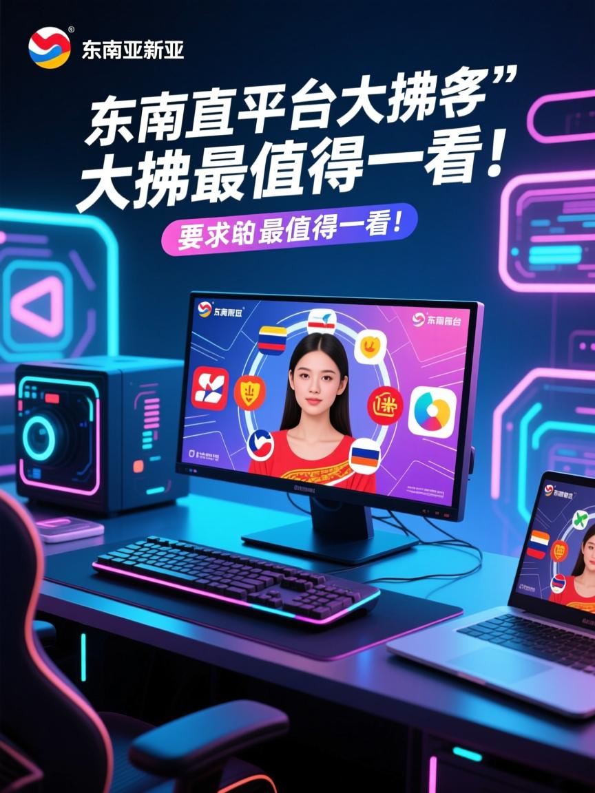 东南亚直播平台大排名，这些平台最值得一看！