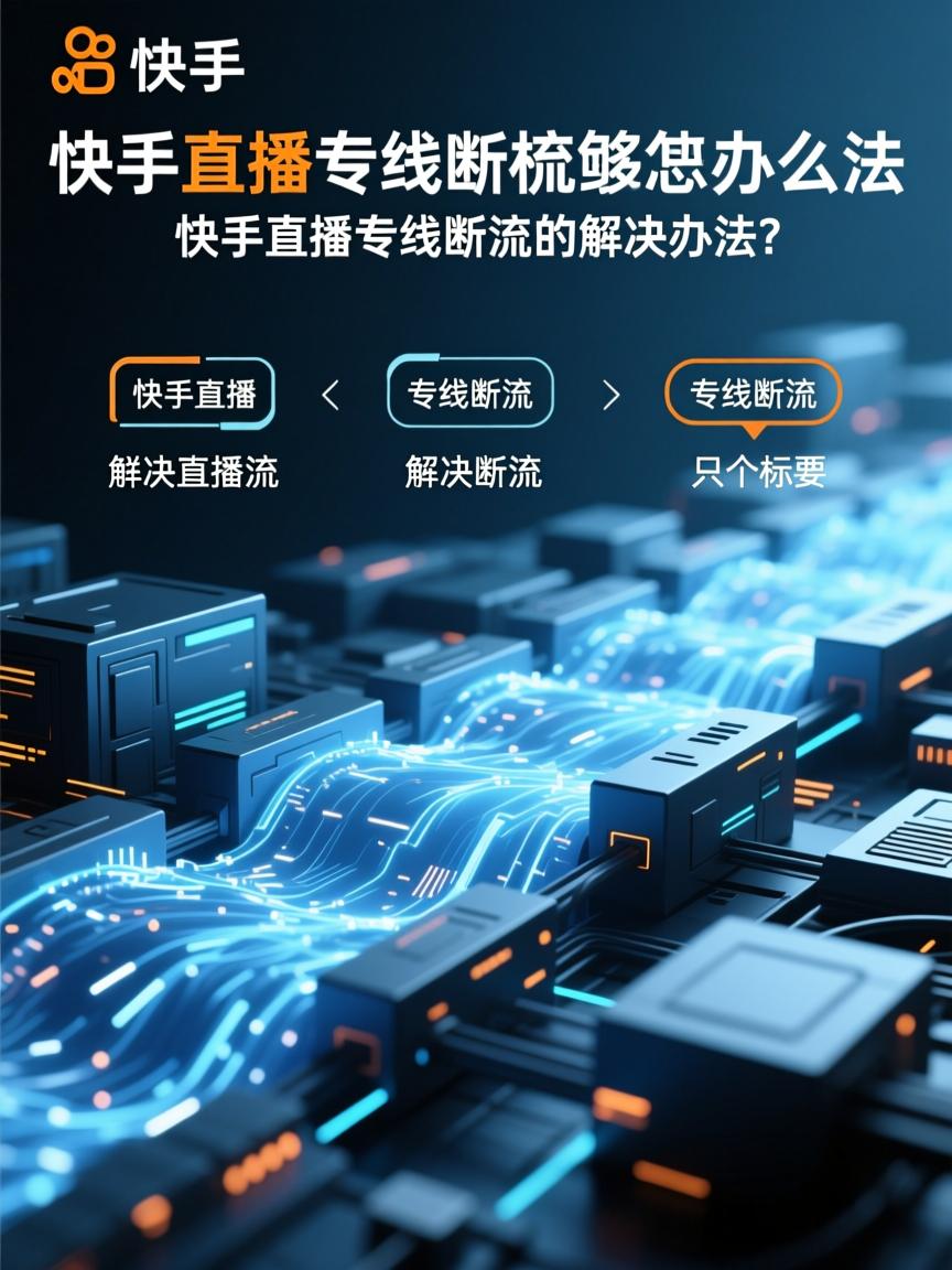首先,我要确保标题足够清晰,直接点出主题。关键词包括快手直播、专线断流和解决办法。直接使用用户提供的内容中的关键词,可以让读者一目了然。,其次,我需要考虑标题的吸引力,但又不失专业性。可能的选项有快手直播专线断流怎么办?或者解决快手直播专线断流的几种方法。不过,用户只要一个标题,所以可能更倾向于简洁版。,最终,决定采用快手直播专线断流的解决办法这个标题,因为它直接明了,涵盖了所有关键要素,符合用户的要求。,快手直播专线断流的解决办法