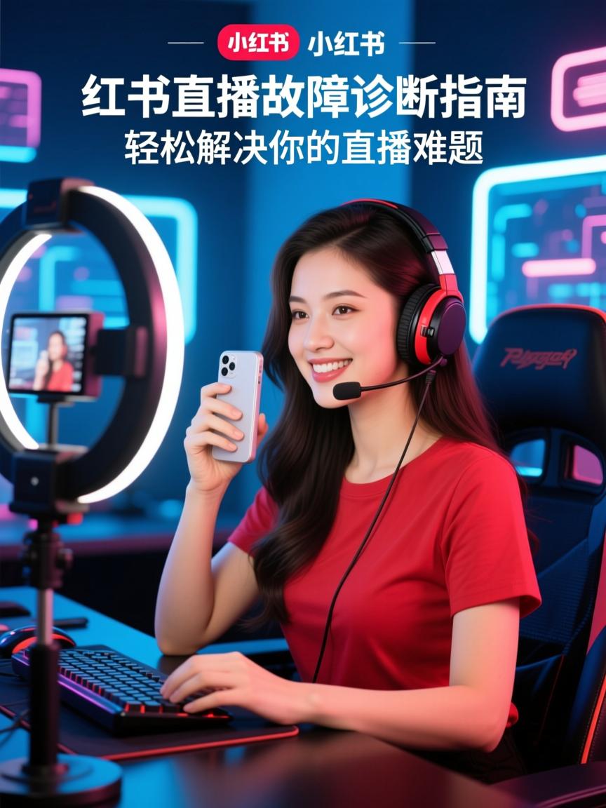 小红书直播故障诊断指南，轻松解决你的直播难题