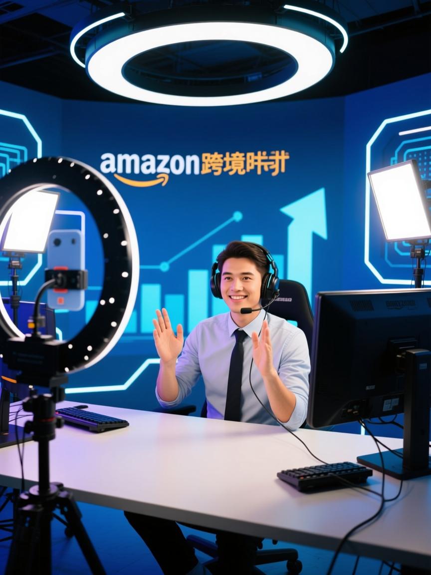 亚马逊跨境直播，直播间搭建是开启未来增长的新机遇