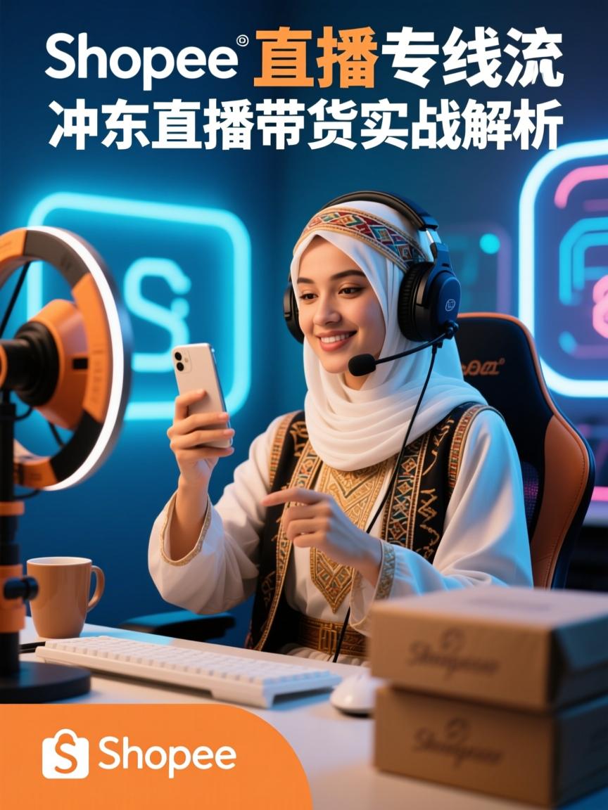 中东Shopee直播专线流量转化与变现技巧，中东直播带货实战解析