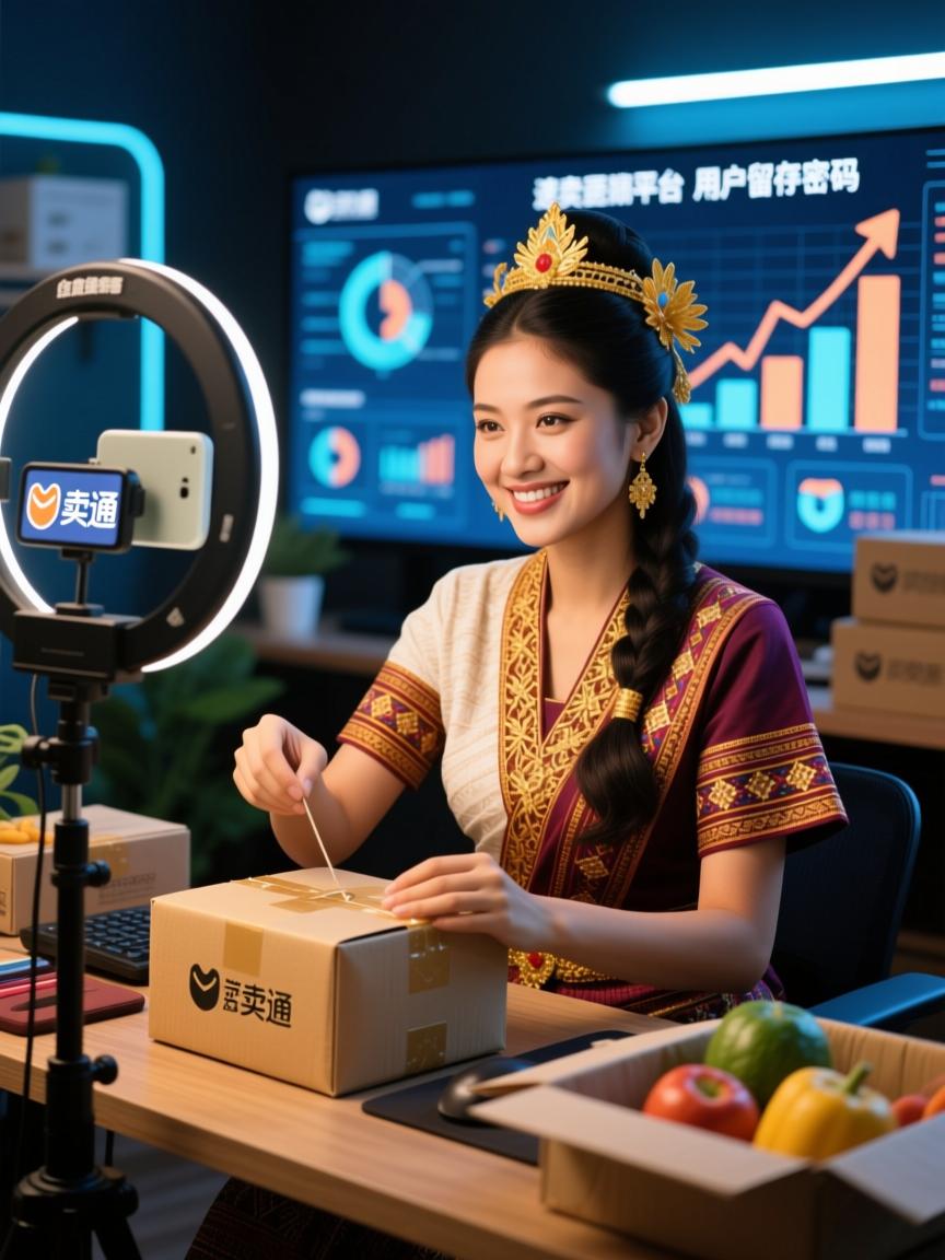 东南亚直播卖货数据驱动用户增长,速卖通平台的用户留存密码