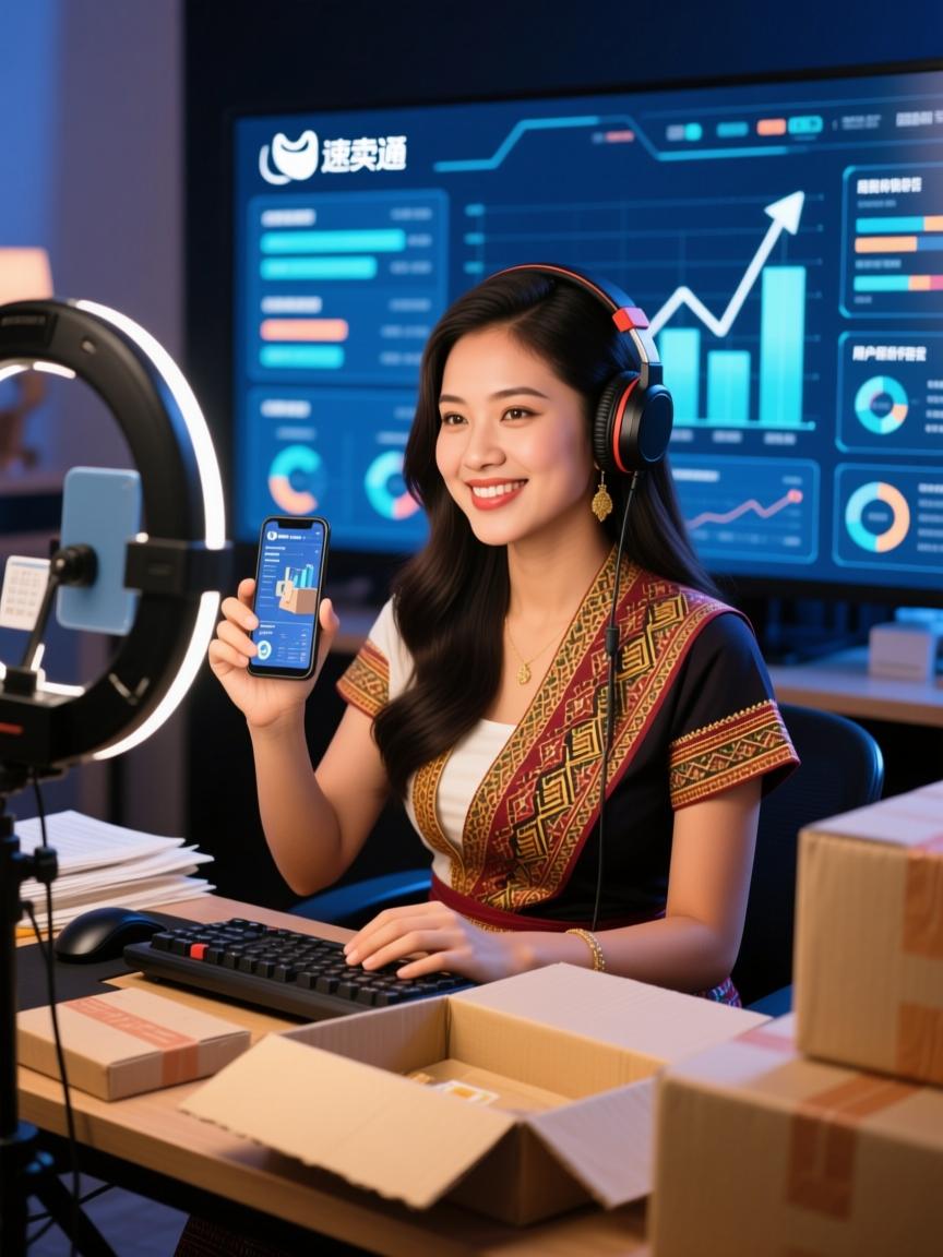东南亚直播卖货数据驱动用户增长，速卖通平台的用户留存密码