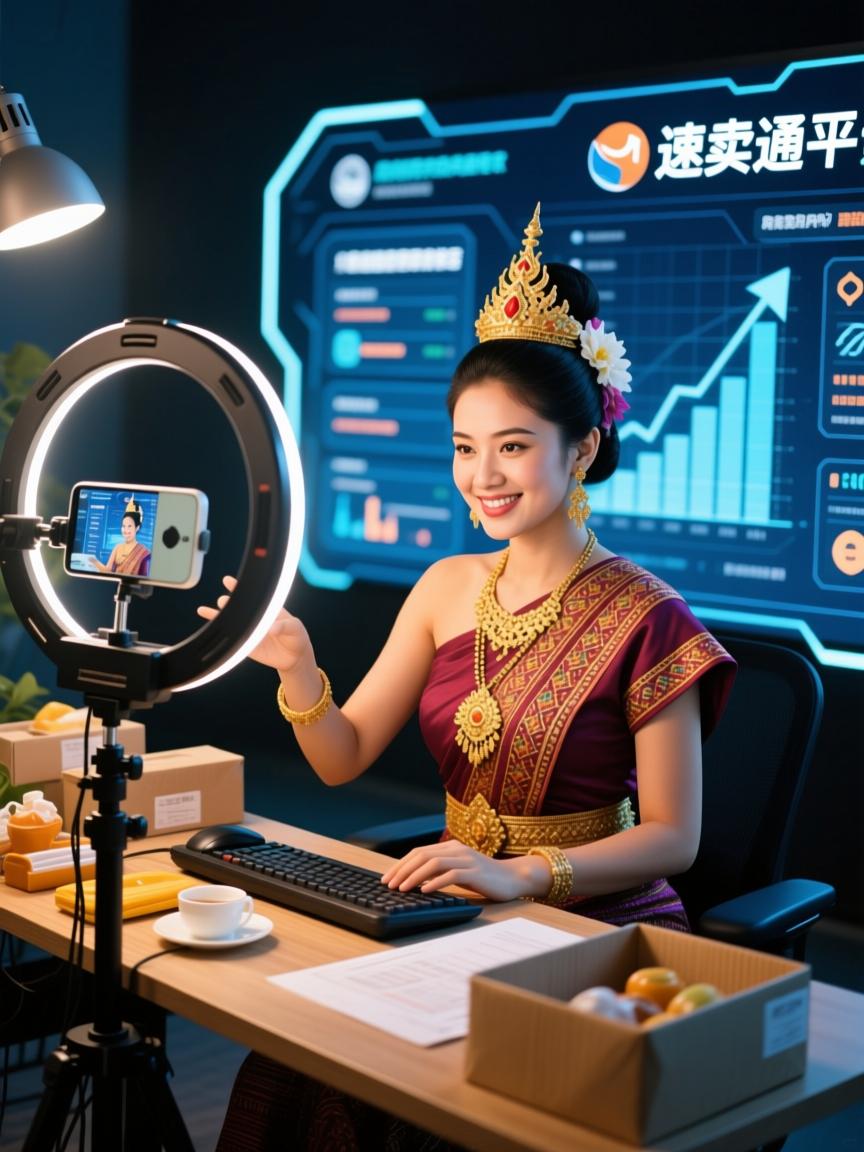 东南亚直播卖货数据驱动用户增长,速卖通平台的用户留存密码