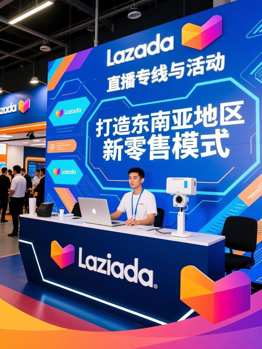 Lazada平台，直播专线与线下活动联动打造东南亚地区新零售模式