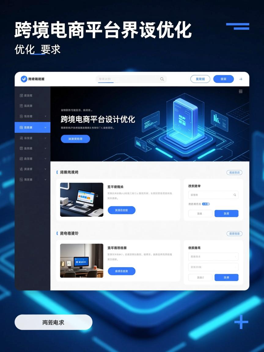 跨境电商平台界面设计优化

