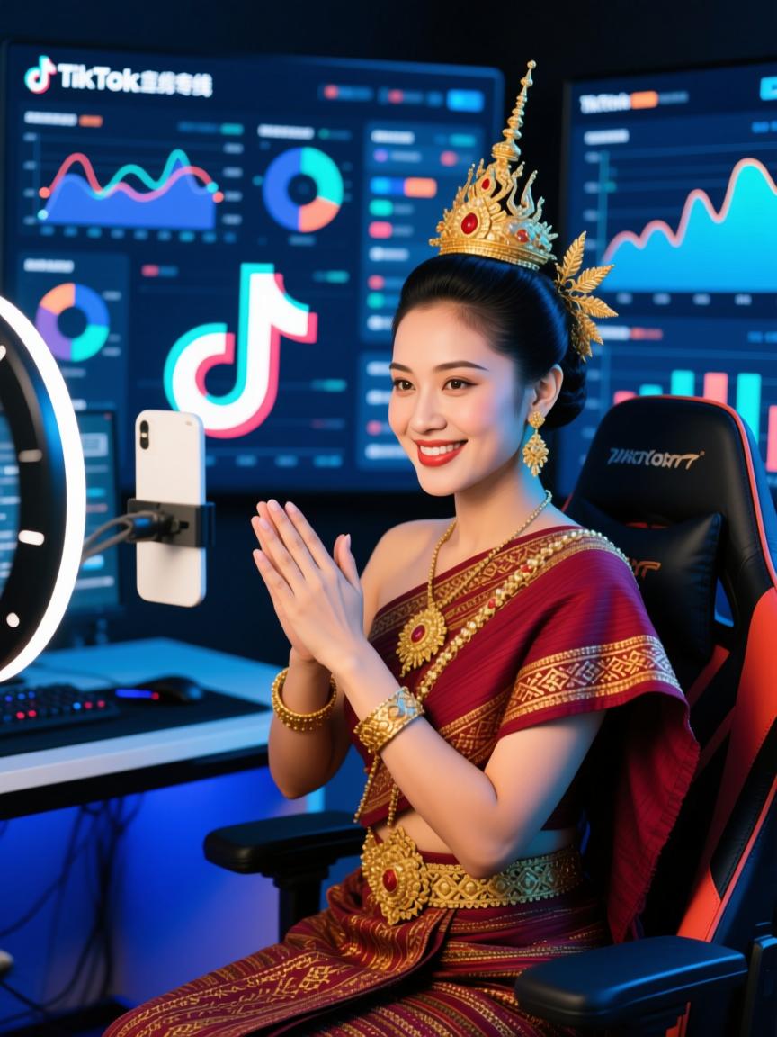 东南亚地区 TikTok 直播专线的数据分析与应用​

