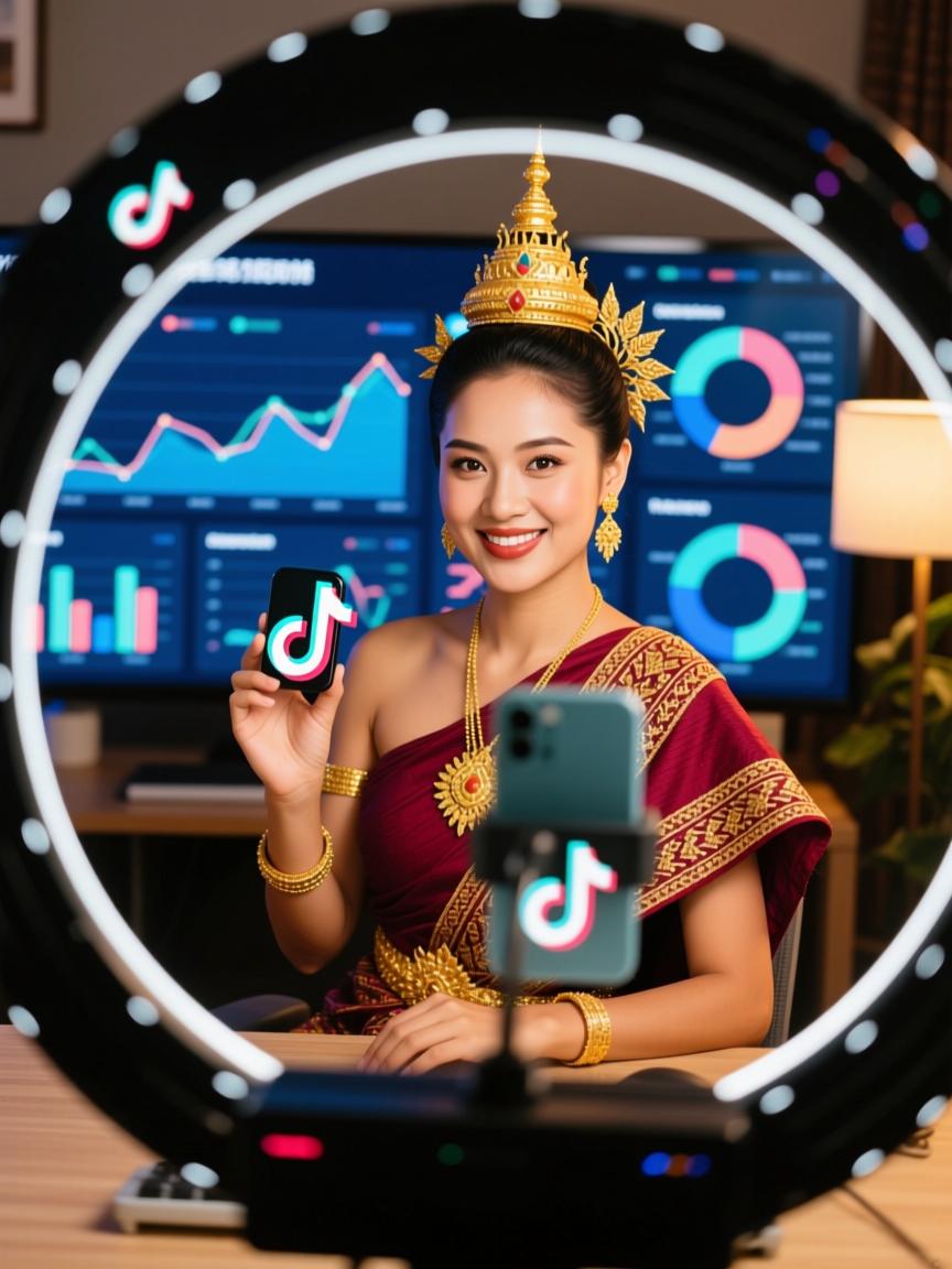 东南亚地区 TikTok 直播专线的数据分析与应用​
