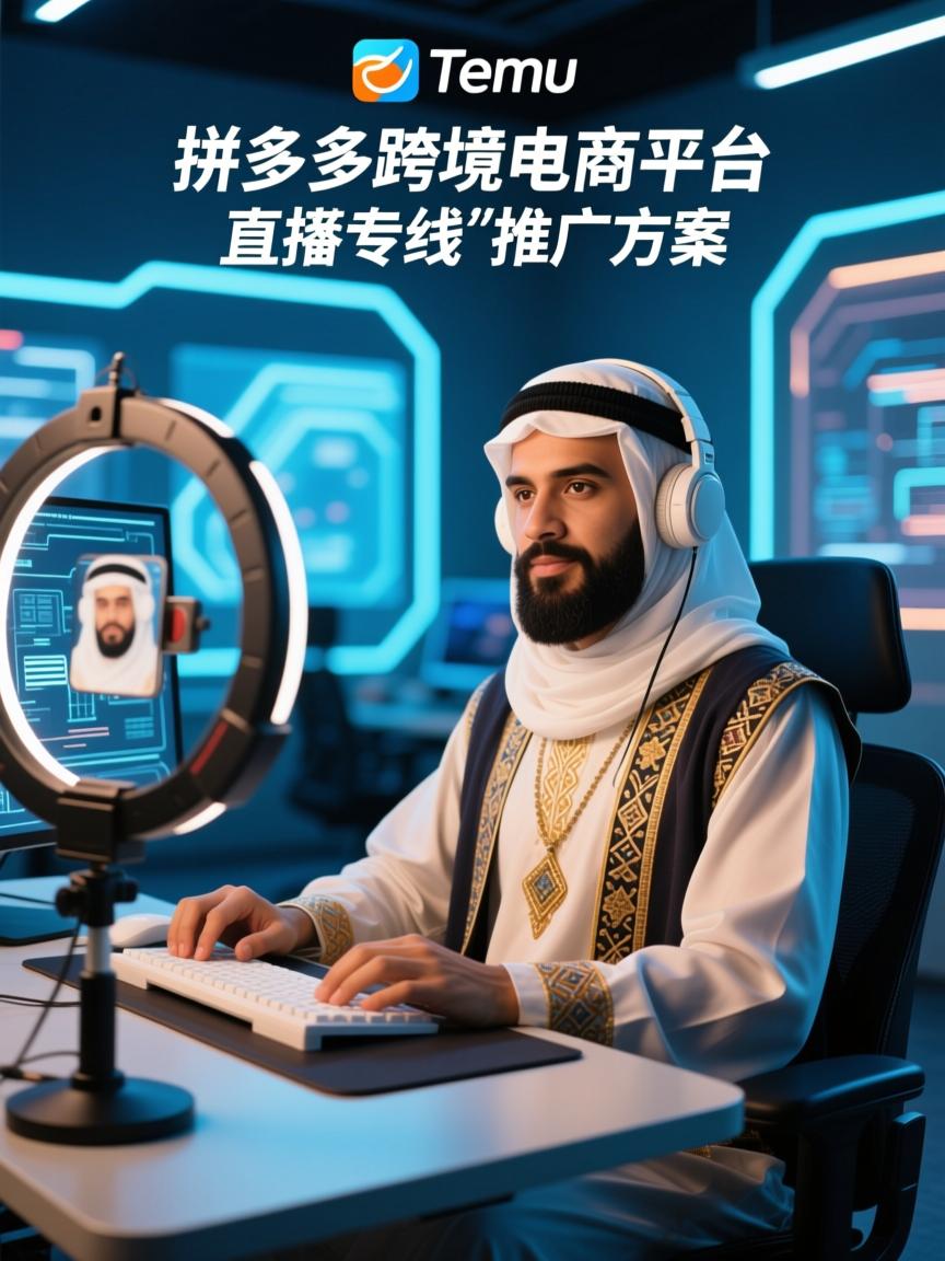 中东地区拼多多跨境电商平台 Temu 直播专线的推广方案
中东地区拼多多跨境电商平台 Temu 直播专线的推广方案