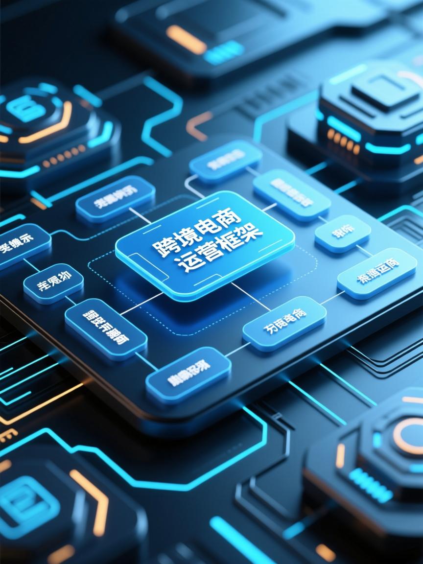 跨境电商运营框架图