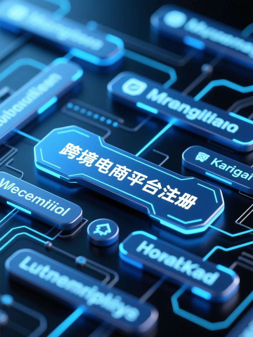 各类跨境电商平台注册的相关长尾关键词有哪些