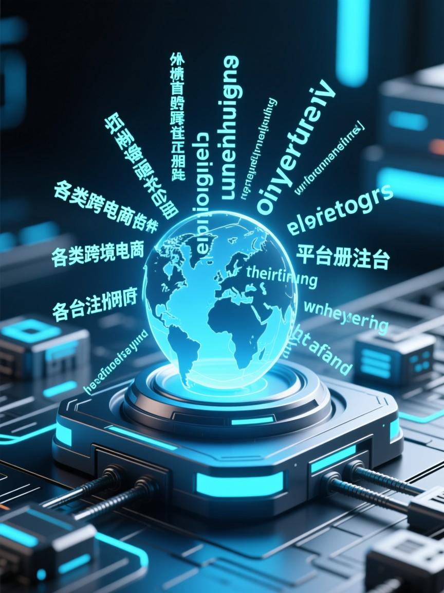 各类跨境电商平台注册的相关长尾关键词有哪些