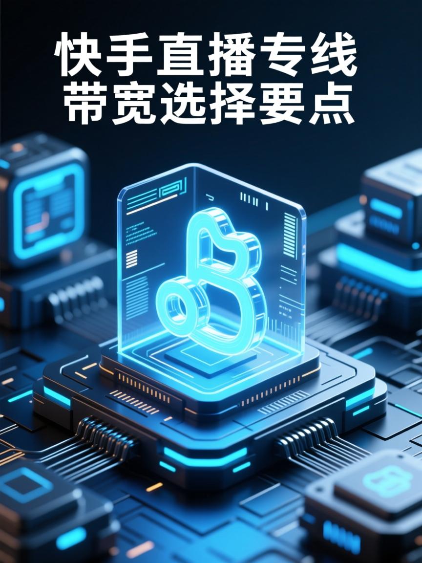 快手直播专线带宽选择要点​
