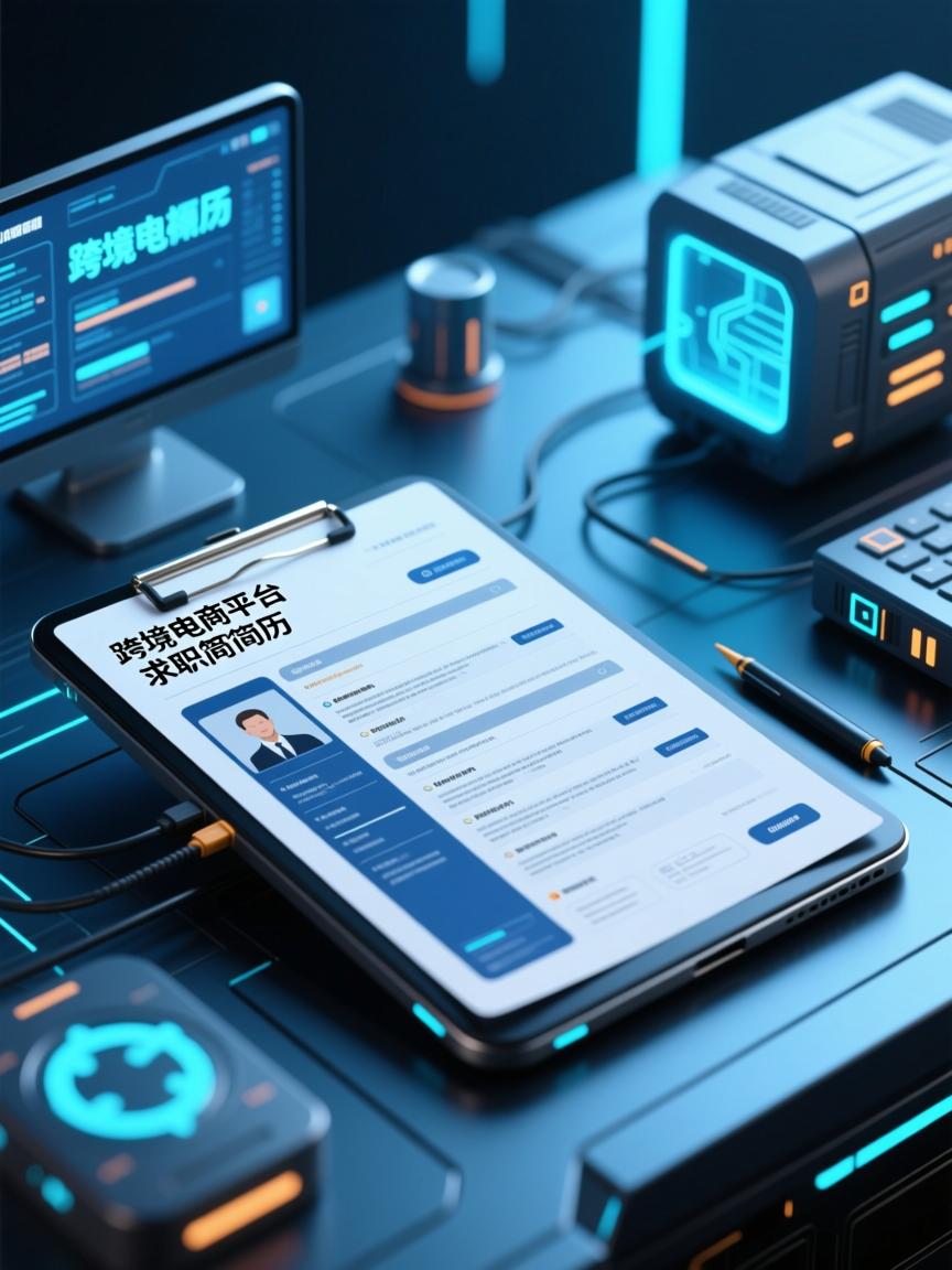 跨境电商平台求职简历的相关长尾关键词是那些