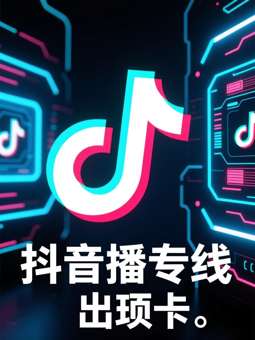 抖音直播专线出现卡顿的应急处理​
