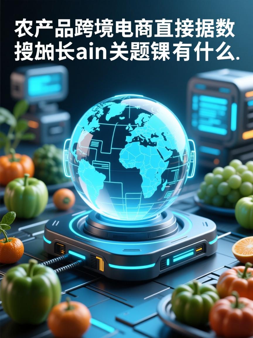 农产品跨境电商直接数据的相关长尾关键词有什么