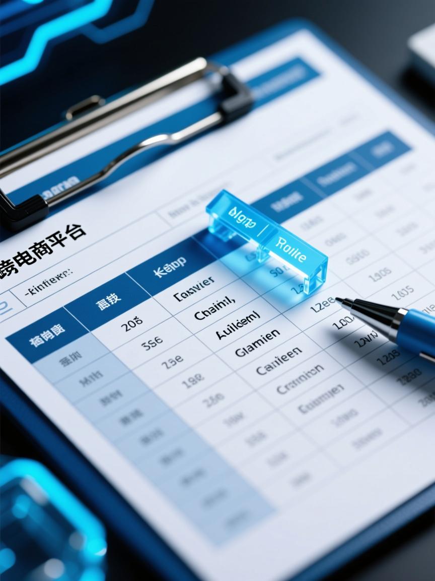 跨境电商平台表格的相关长尾关键词有哪些