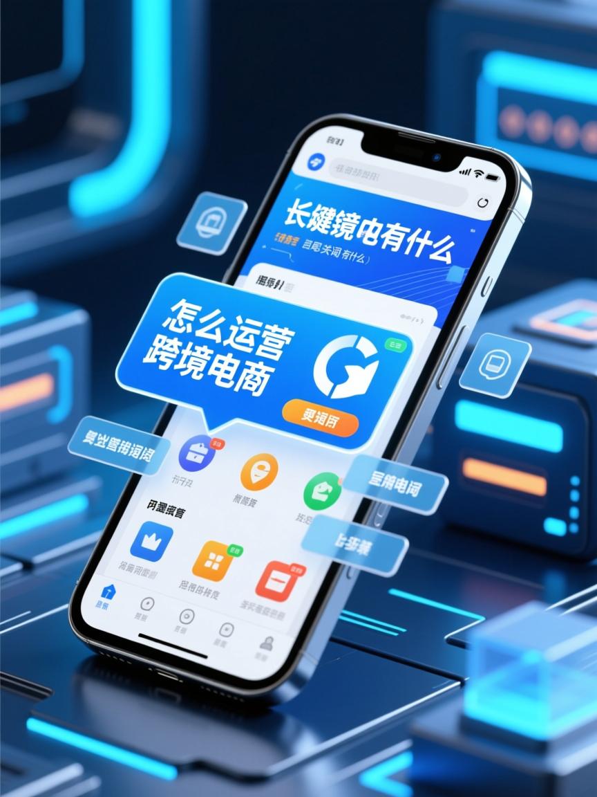 手机怎么运营跨境电商的相关长尾关键词有什么