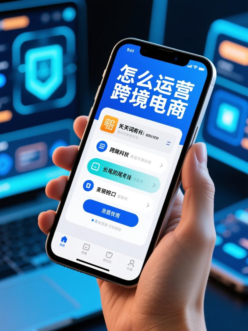 手机怎么运营跨境电商的相关长尾关键词有什么