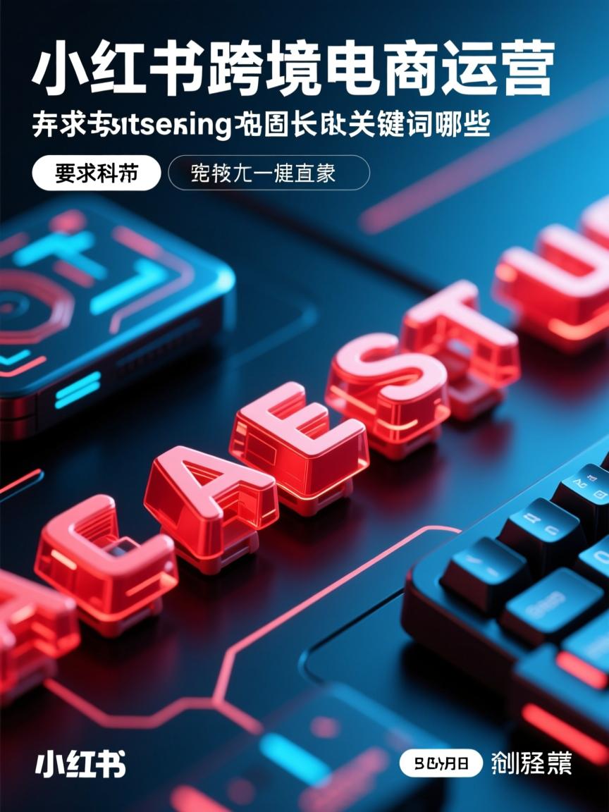 小红书跨境电商运营的相关长尾关键词有哪些